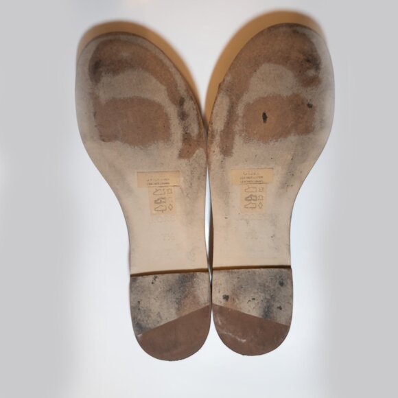 J.Crew Hayes Metallic Suede Sandals - Picture 2 of 3